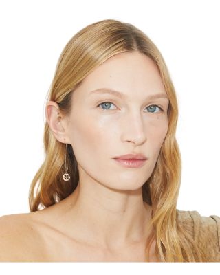 Miller Icon Pav&eacute; Threader Earrings