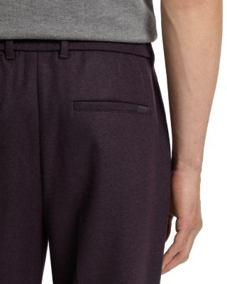 Perin Tapered Fit Tech Flannel Jersey Jogger Pants