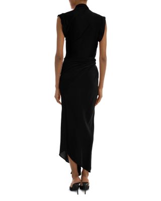 Asymmetric Twist Dress