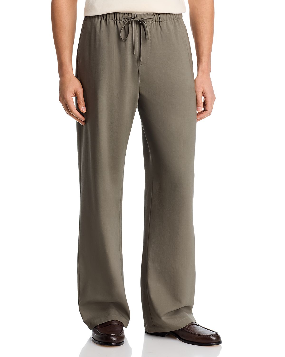 Frame Easy Fit Wide Leg Trousers