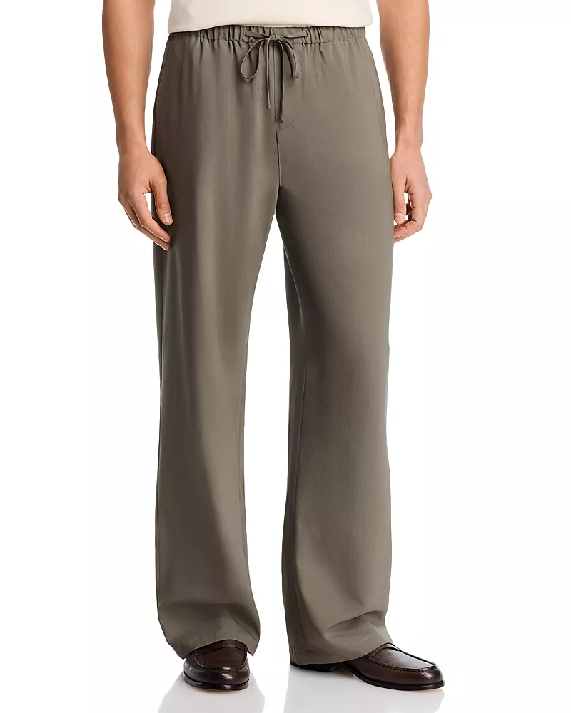 Frame Easy Fit Wide Leg Trousers