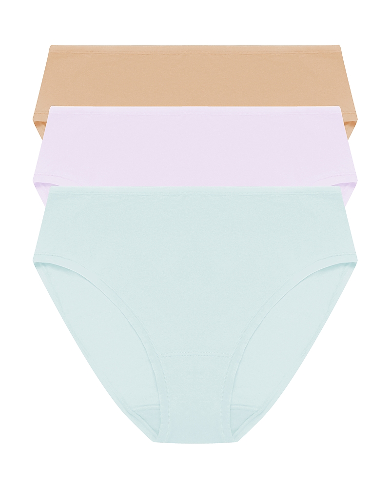 Natori Bliss Bare Hipster, Pack Of 3 In Blue