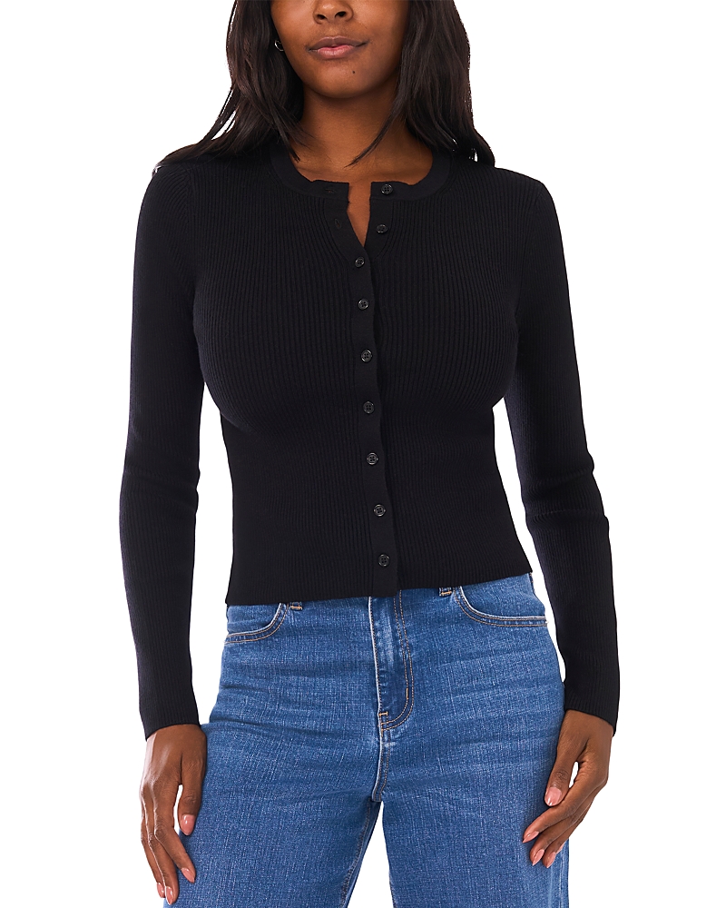 1.state Ribbed Cardigan