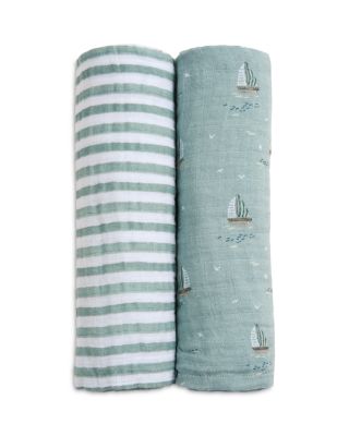  Cotton Muslin Swaddle Blankets, 2 Pack