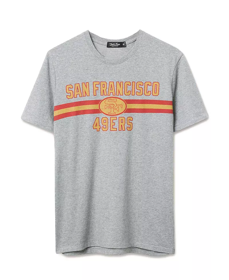 Junk Food Clothing Unisex Nfl San Francisco 49ers Lineman Tee