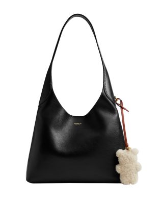 Bear Puffy Shearling Bag Charm