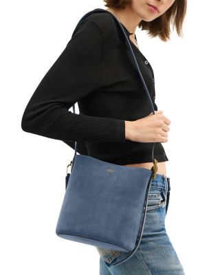 Bleecker 21 Suede Bucket Bag