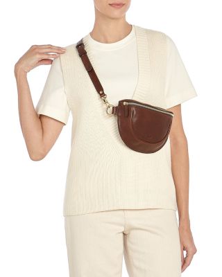 Oliveta Leather Belt Bag