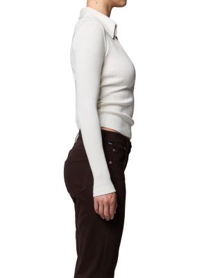 60's Long Sleeve Polo Top