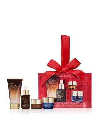 Unwrap Your Glow Advanced Night Repair Skincare Starter Gift Set ($98 value)