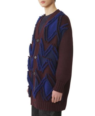 Oversized Cardigan in Jacquard