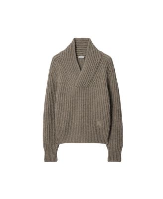 Shawl Collar Wool Sweater