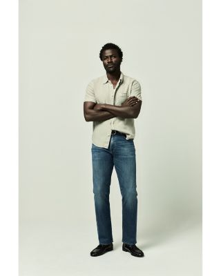 Elijah Classic Straight Fit Jeans in Milestone