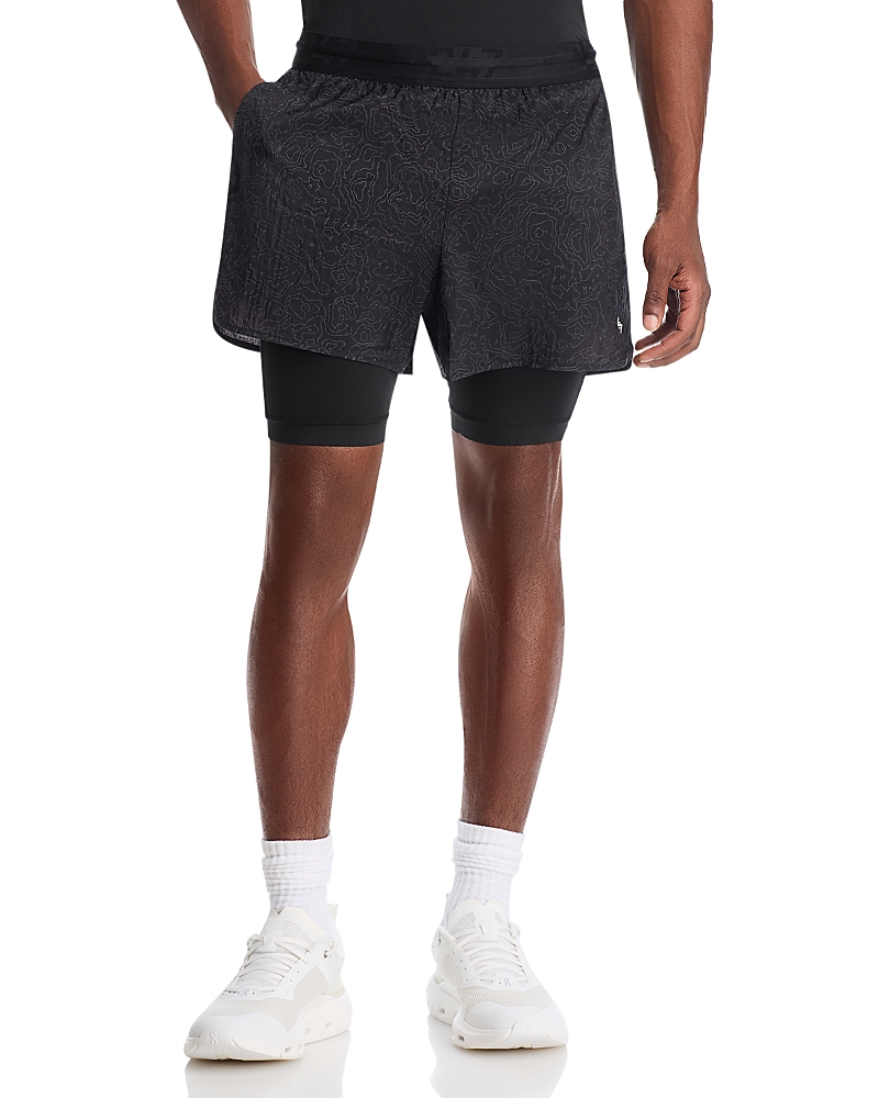 247 Men's Contour 2-In-1 Running Shorts