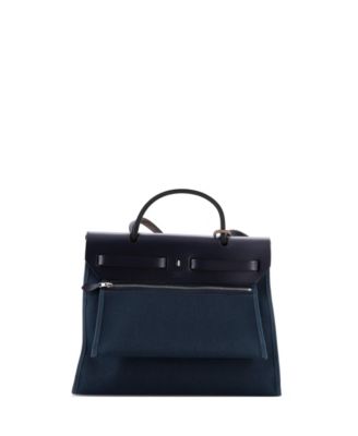 31 Herbag Zip Leather and Toile