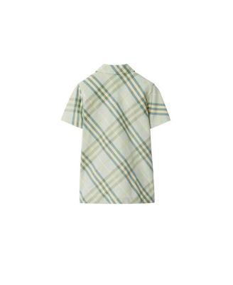Burberry Boys' Check Cotton Shirt - Baby, Little Kid, Big Kid