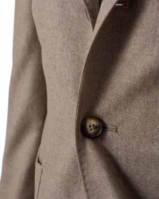 Wool Flannel Soft Jacket