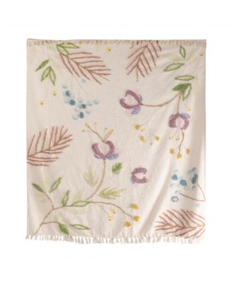 Gauri Kohli Bahara Throw Blanket, 60" L x 50" W