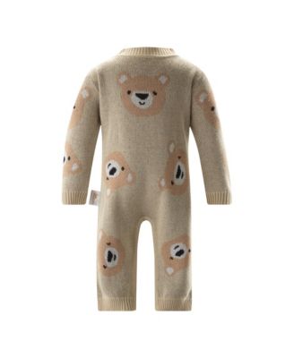 Boys' Teddy Knit Playsuit - Baby