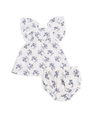 Girls' Belle Rosette Dot Dress & Bloomer - Baby