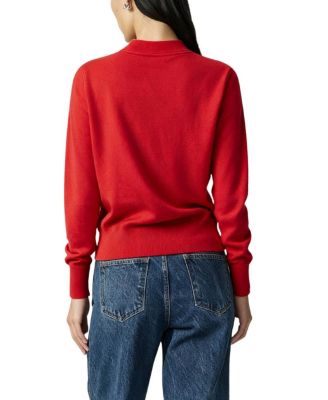  Relaxed Polo Knit Sweater