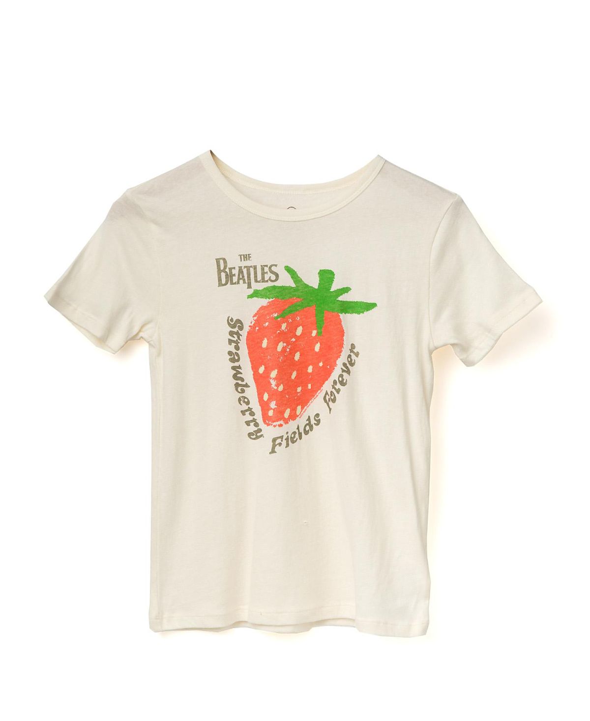 Junk Food Clothing Unisex The Beatles Strawberry Fields Forever Tee - Little Kid, Big Kid