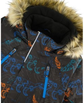  Boys' Two-Piece Play Snowsuit Jacket - Little Kid