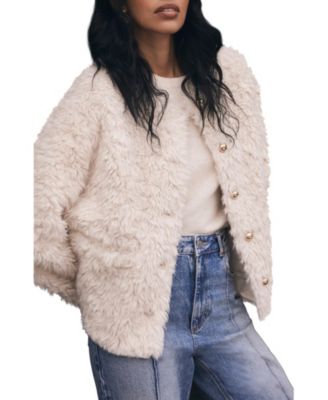  Women's Faux Fur Jacket