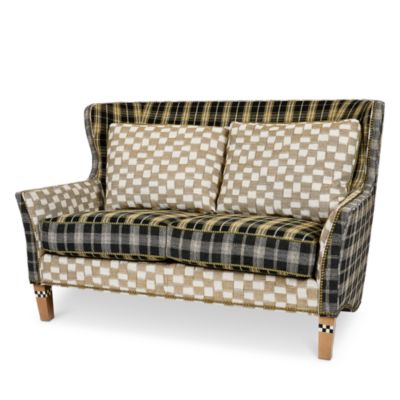 Mad for Plaid Loveseat