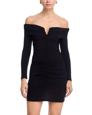Off-the-Shoulder Mini Dress - Exclusive