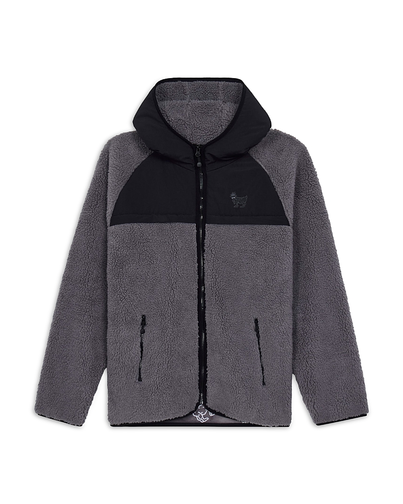 Goat Usa Boys' Faux Shearing Lined Hoodie - Little Kid, Big Kid