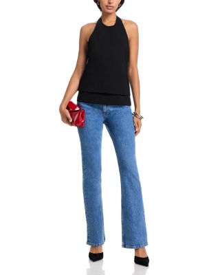 Stevie Bootcut Jeans in Blue Mirage