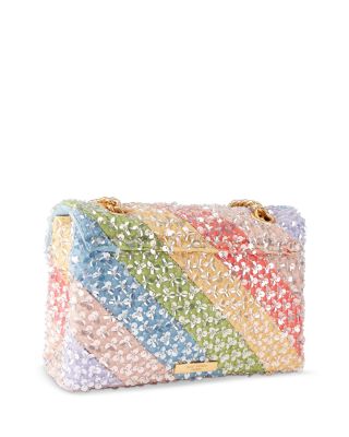 Kensington Large Rainbow Sequin Bead Convertible Crossbody