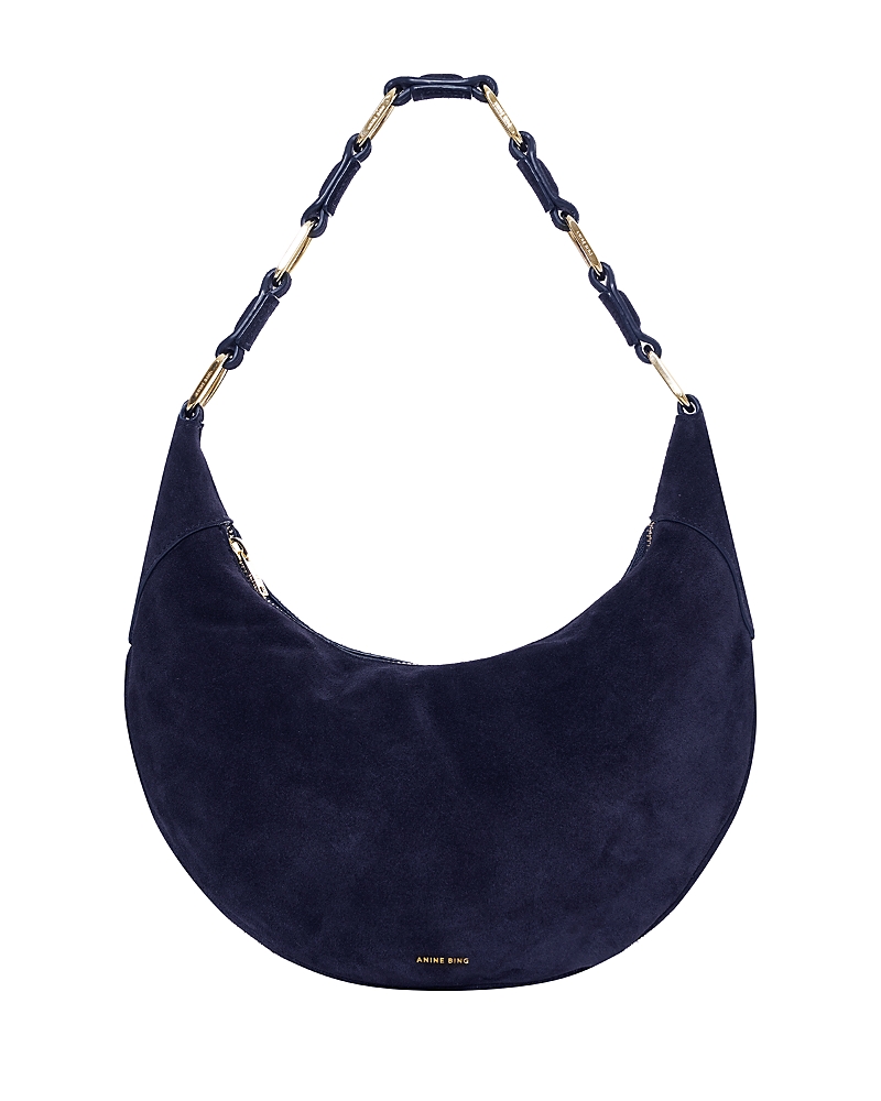 Anine Bing Kate Suede Hobo Bag