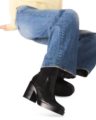 Women's Leather Chelsea Boots