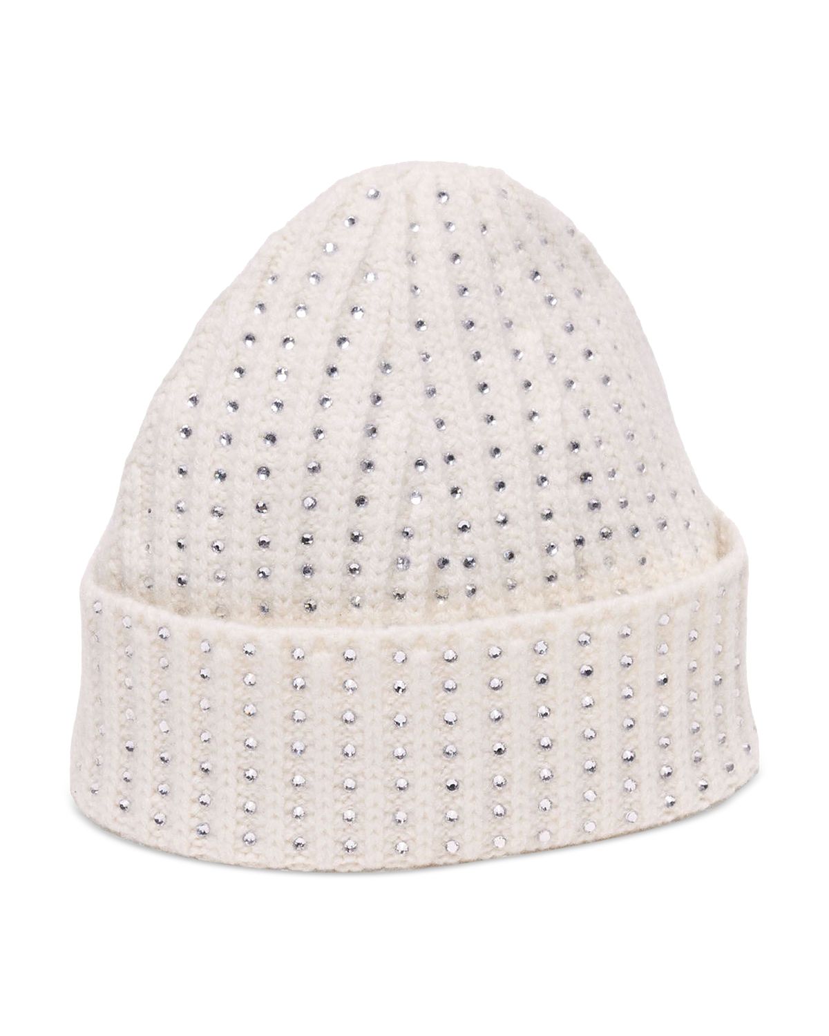 Maje Rhinestone Embellished Wool Beanie