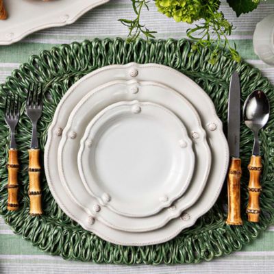 Berry & Thread Whitewash Flared Cocktail Plate