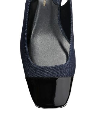  Women's The Cap-Toe Darcy Slingback Pumps