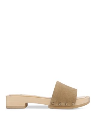 Women's Barbara Suede Slide Sandals