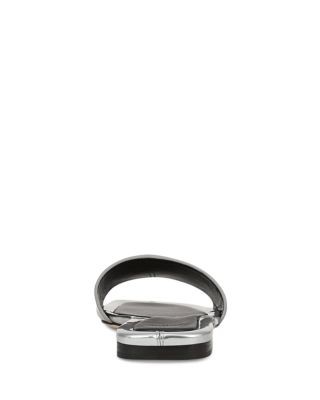 Women's Valeria Leather Slide Sandals 