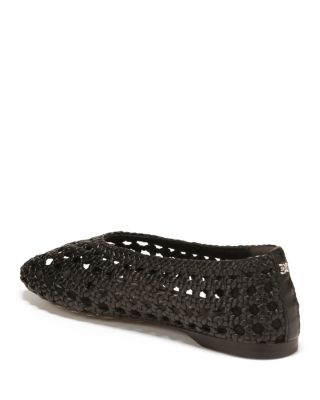 Women's Shira Woven Leather Ballet Flats