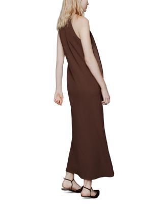 Scarf Neck Maxi Dress