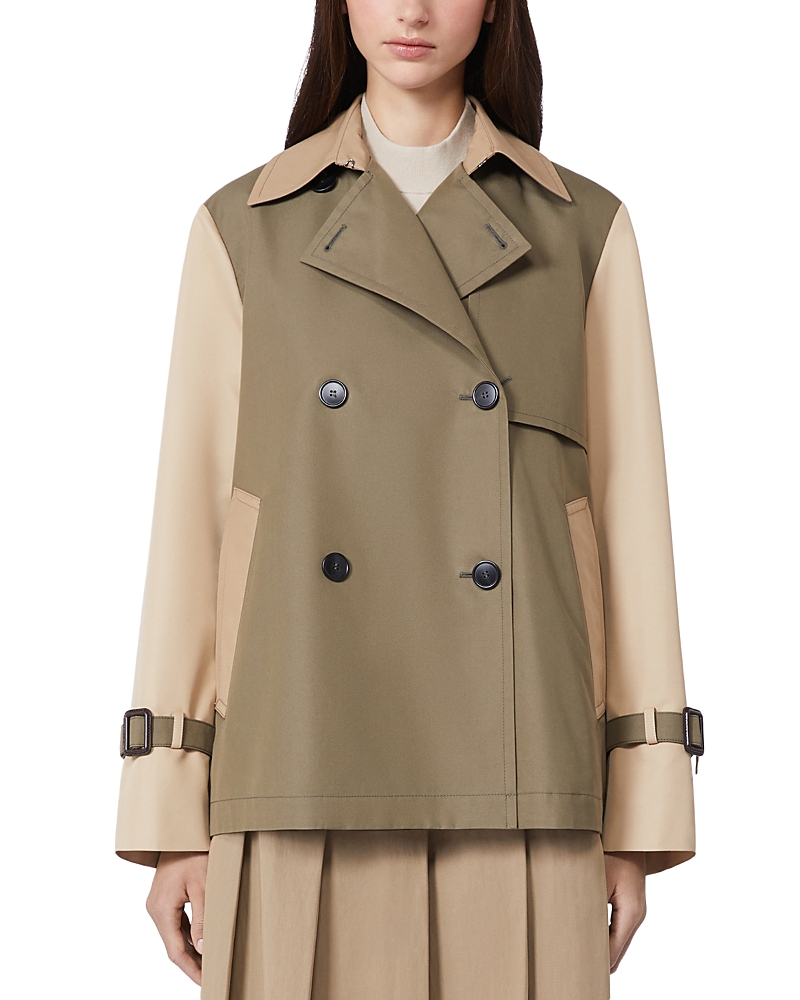 Weekend Max Mara Wkdbiglia Double Breasted Trench Coat