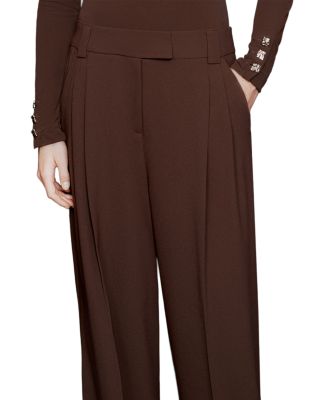 Pressed Pleated Pants
