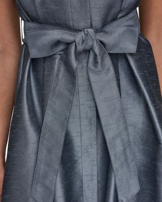 Belted Fit-and-Flare Dress