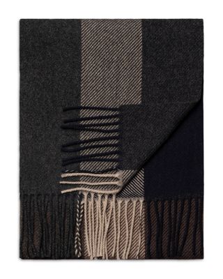 Color Block Cashmere Scarf