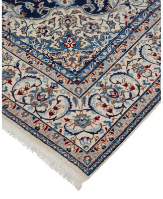 Bloomingdale's Persian Nain Area Rug 7' 3" x 11' 1"