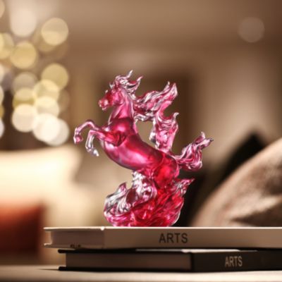 Triumphant Ascent Limited Edition Crystal Glass Sculpture