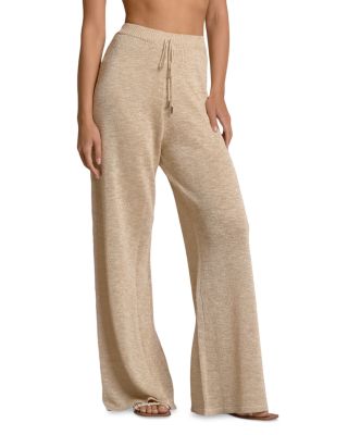 Drawstring Swim Cover-Up Pants