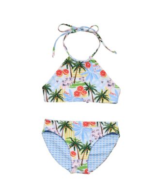 Girls' Ciao Paradiso Reversible Halter Bikini - Little Kid, Big Kid